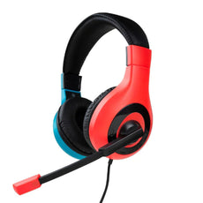 Bigben Stereo Gaming Headphones Red/Blue Nintendo Switch