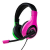 Bigben Stereo Gaming Headphones Pink/Green Nintendo Switch