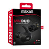 Maxell TWS Mini Duo crne
